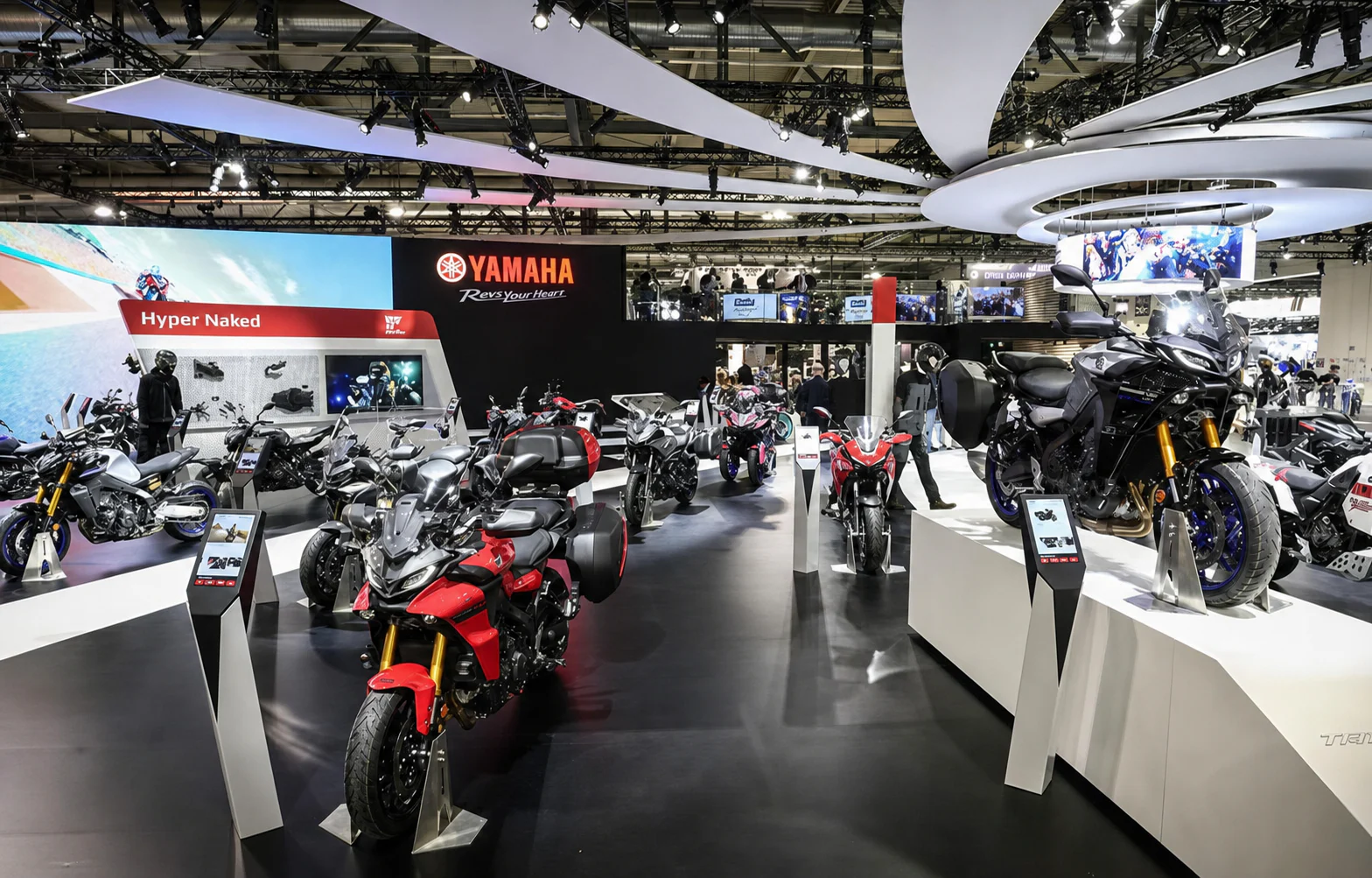 米兰EICMA摩托车展现场